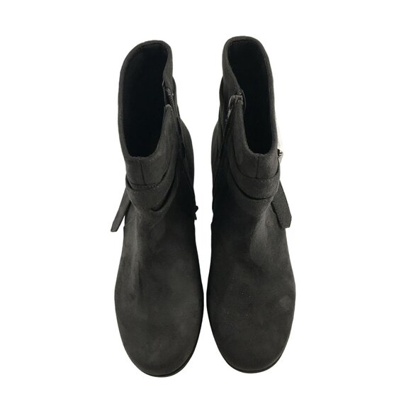 COMFORTVIEW GREY LIZZIE SUEDE BOOTIES WOMENS BOOTS SIZE 8.5 - Picture 2 of 8